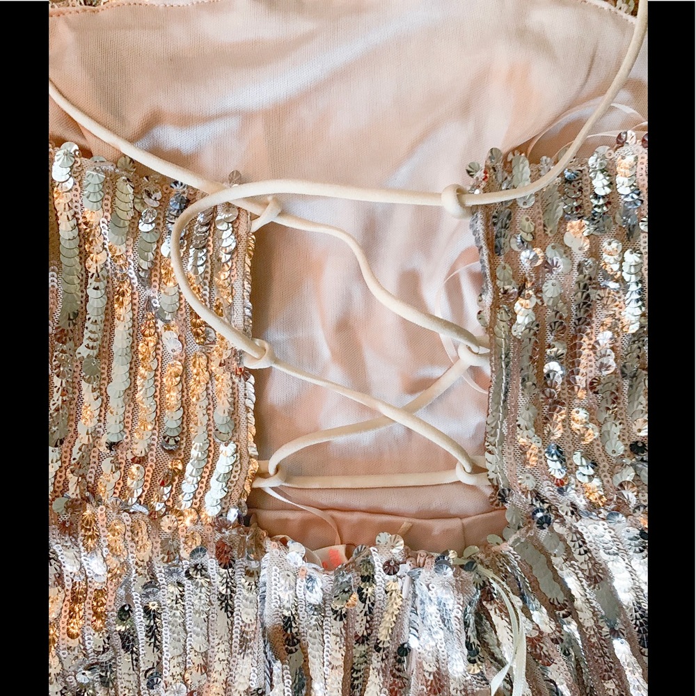 NWT LUXXEL Holiday Party Dress - Picture 5 of 6